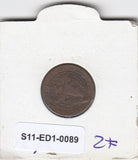 S11-ED1-0089 Nederland 1 cent 1878 vf km107.1