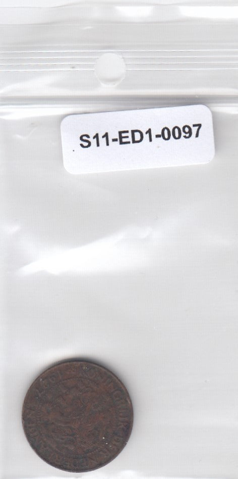 S11-ED1-0097 Nederland 1 cent 1927 vf km152