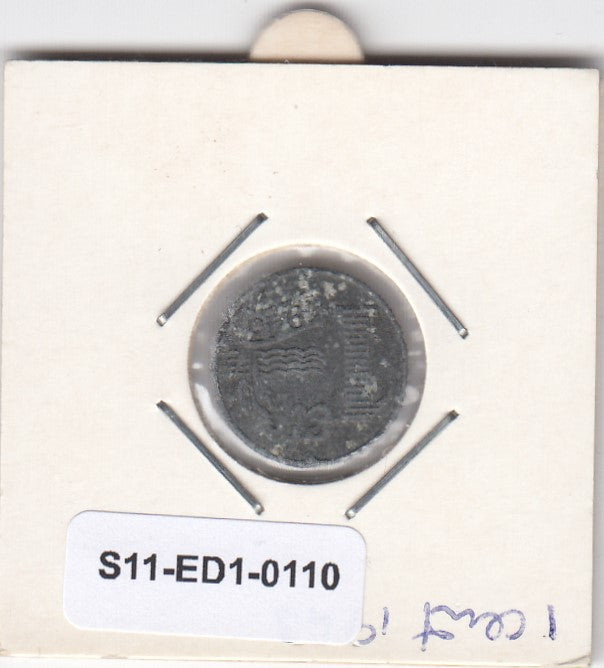 S11-ED1-0110 Nederland 1 cent 1943 vf km170