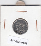 S11-ED1-0158 Nederland 25 cent 1997 UNC