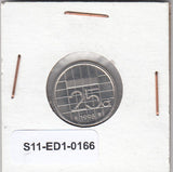 S11-ED1-0166 Nederland 25 cent 1998 UNC