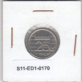 S11-ED1-0170 Nederland 25 cent 1998 UNC