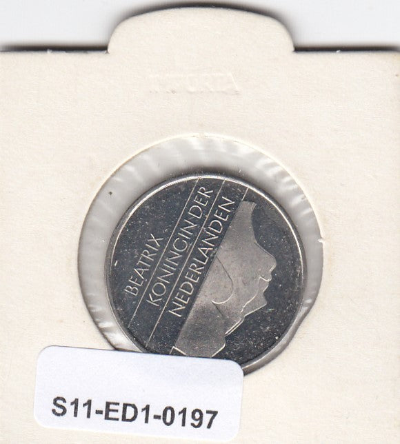S11-ED1-0197 Nederland 1 gulden 1982 UNC