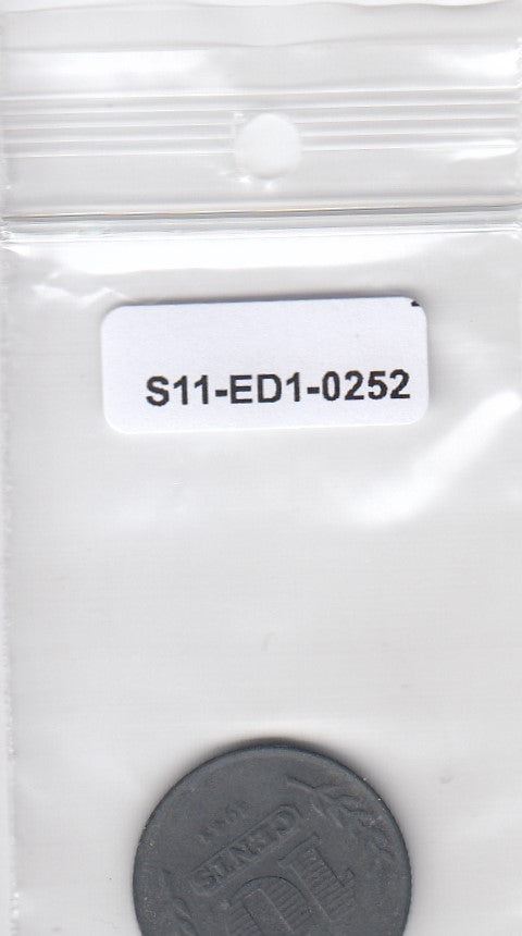 S11-ED1-0252 Nederland 10 cents 1941 VF km173