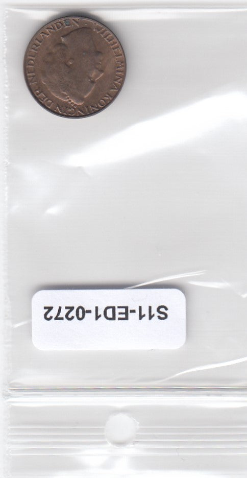 S11-ED1-0272 Nederland cent 1948 VF