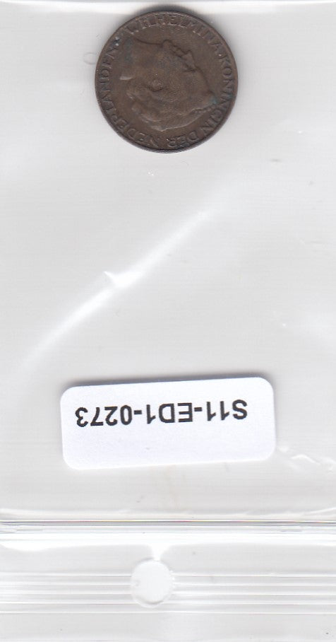 S11-ED1-0273 Nederland cent 1948 VF