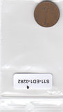 S11-ED1-0282 Nederland cent 1969 VF  vis
