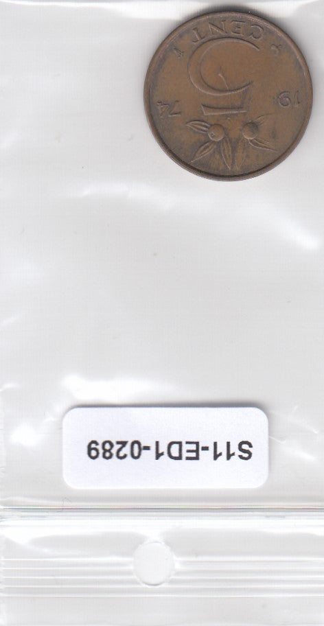 S11-ED1-0289 Nederland 5 cents 1974 VF