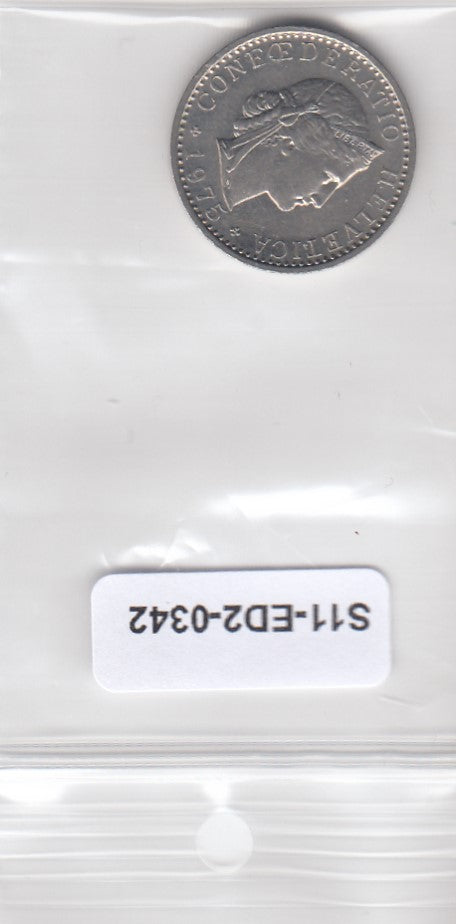 S11-ED2-0342 Zwitserland 20  rappen 1975 XF km29a