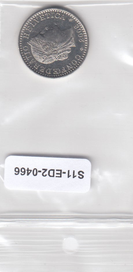 S11-ED2-0466 Zwitserland 20  rappen 2008 xf km29a