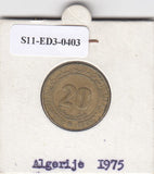 S11-ED3-0403 Algerije 20 centimes 1975 VF KM108