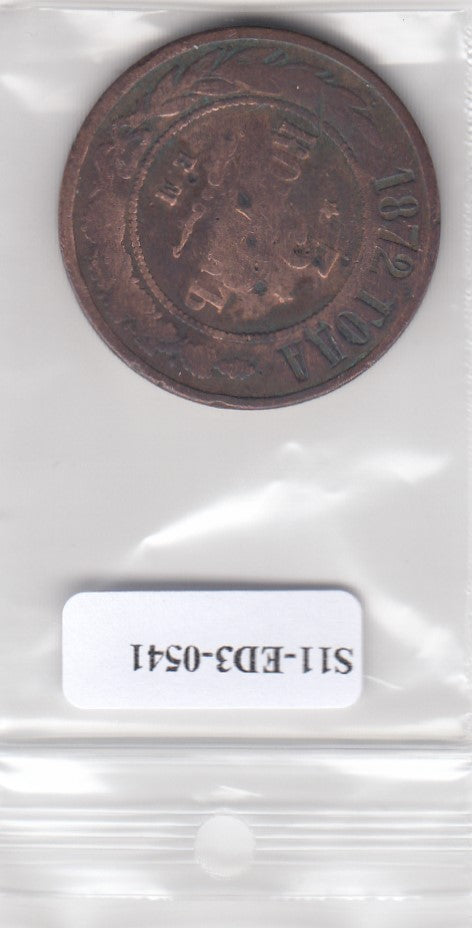 S11-ED3-0541 Rusland 5 kopeken 1872 FI Y12.1