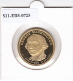 S11-ED3-0725 Verenigde staten 1 dollar 2007 MS65 KM401 S Washington