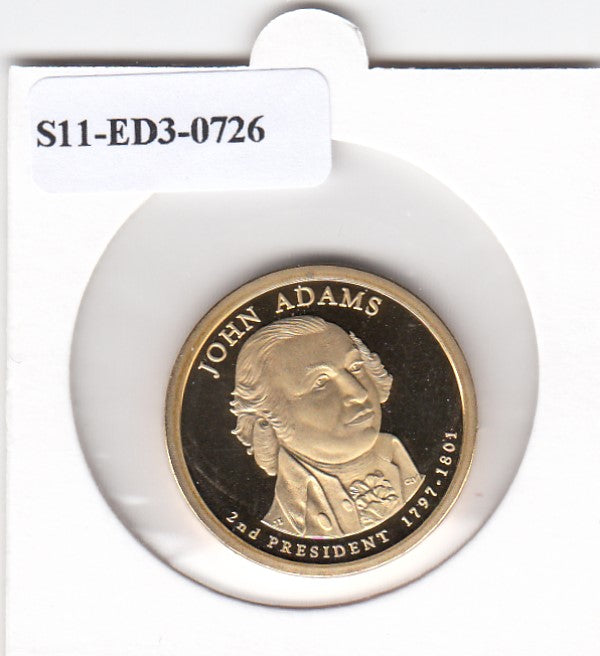 S11-ED3-0726 Verenigde staten 1 dollar 2007 MS65 KM402 S Adams
