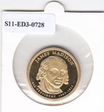 S11-ED3-0728 Verenigde staten 1 dollar 2007 MS65 KM404 S Madison