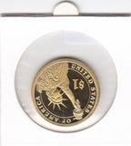 S11-ED3-0728 Verenigde staten 1 dollar 2007 MS65 KM404 S Madison