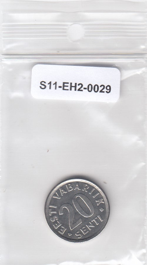 S11-EH2-0029-M04 Estland 20 Senti 2006  MS63 KM23a