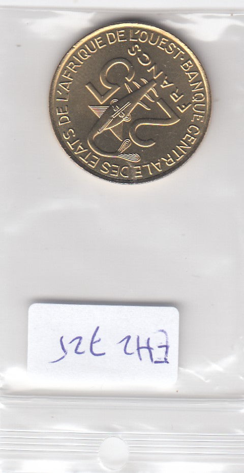 S11-EH2-0725-M01 West African States 25 francs 2012  MS63 KM9