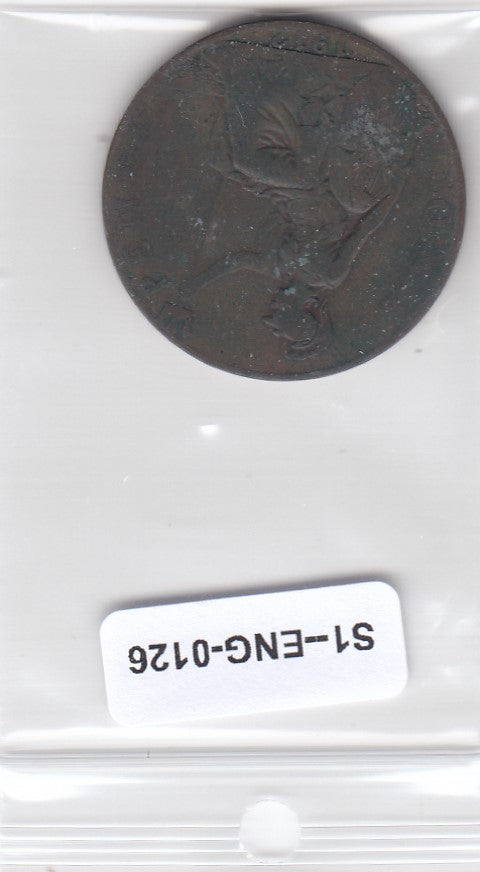 S11-ENG-0126 United Kingdom 1 penny 1912 KM 810  FI