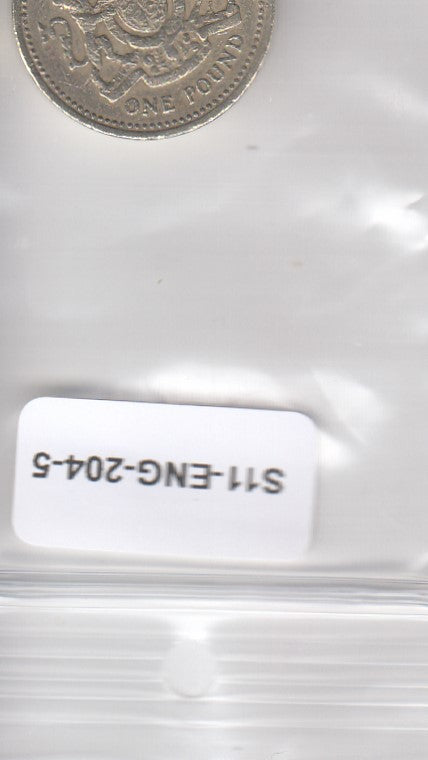 S11-ENG-0204-05 United Kingdom 1 pound 1983 KM 933  FI