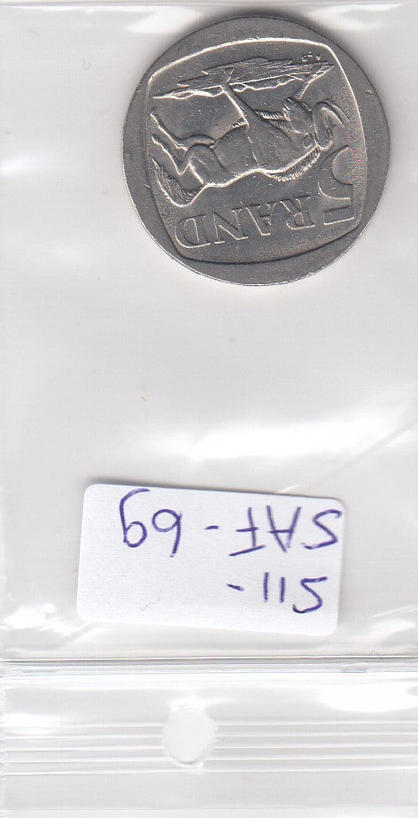 S11-SAF-0069 Zuid-Afrika 5 rand 1994 KM 140