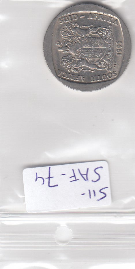 S11-SAF-0074 South Africa 5 rand 1995 KM 140