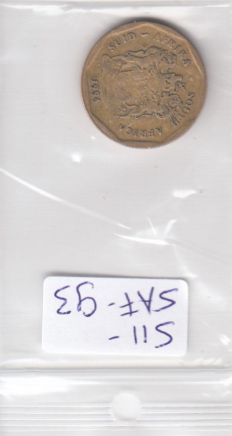 S11-SAF-0093 South Africa 50 cents 1994 KM 137