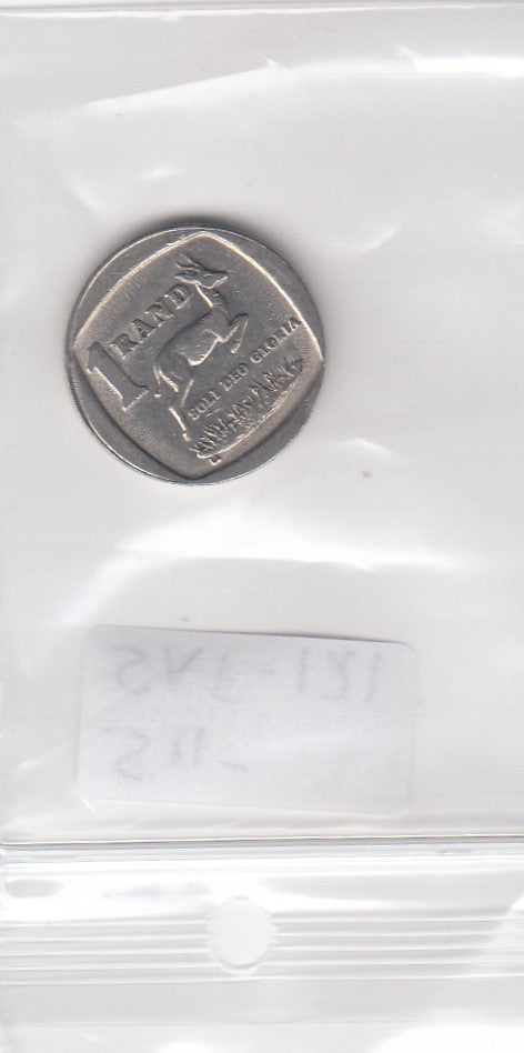 S11-SAF-0121 South Africa 1 rand 1995 KM 138