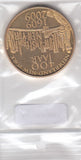S11-VER-0001 400 jaar Nederland New-York          Verguld