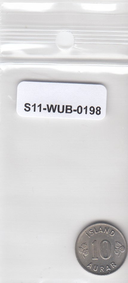 S11-WUB-0198 ICELAND 10 AURAR 1969 XF KM10