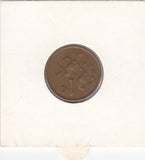 S11-WUB-0274 South Africa 1 cent 1975 KM 82  VF