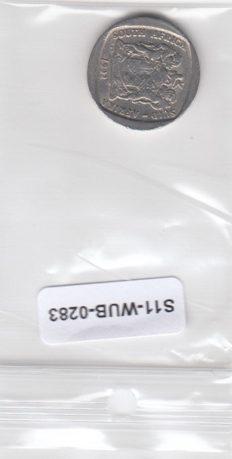 S11-WUB-0283 South Africa 1 rand 1992 KM 138  VF