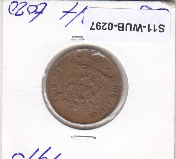 S11-WUB-0297 South Africa 2 cents 1975 KM 83  VF