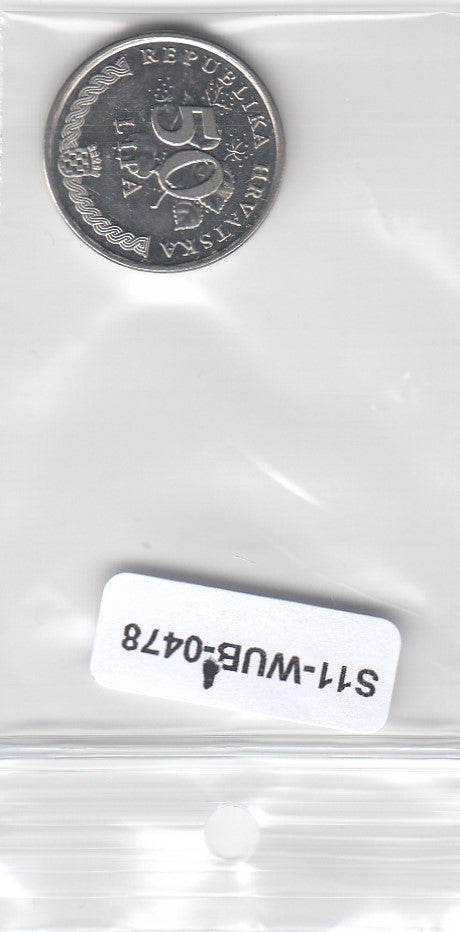 S11-WUB-0478 Croatia 50 lipa unc 2004 km19