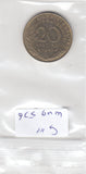 S11-WUB-0536 France 20 centimes 1987 VF KM930