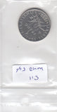 S11-WUB-0546 Frankrijk 1 franc 1992 VF+ KM925.1