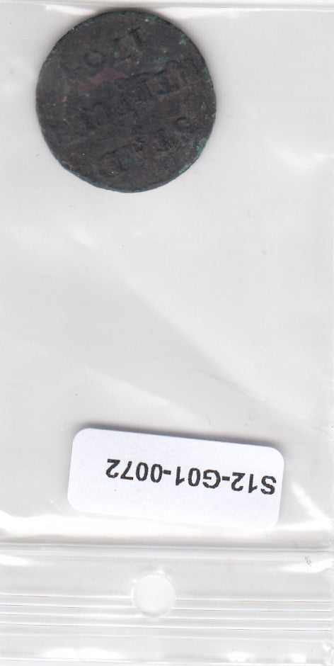 S12-G01-0072 Nederland 1 duit 1764    KM91 Stad Utrecht