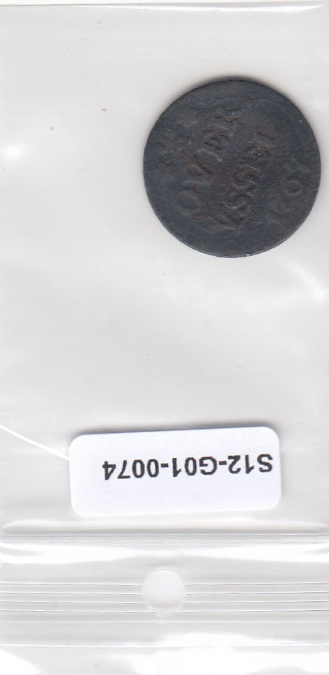 S12-G01-0074 Nederland 1 duit 1767    KM90 Overijssel