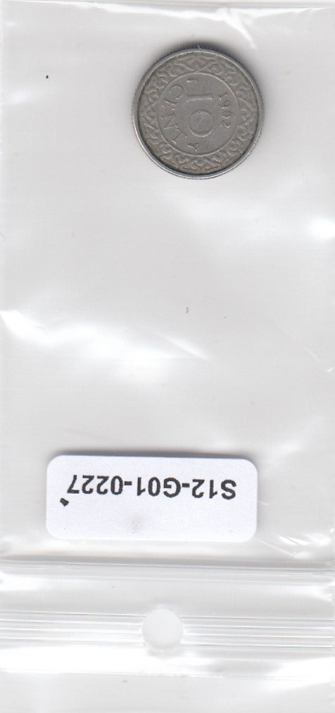 S12-G01-0227 Suriname 10 cent 1962  VF KM13