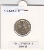 S12-G02-0129 Spanje 5 peseta 1993 XF KM919 Jacobus