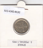 S12-G02-0132 Spanje 5 peseta's 1995 XF+ KM946 Asturië