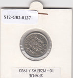 S12-G02-0137 Spanje 5 pesetas 1983  VF KM827