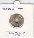 S12-G02-0181 Spanje 25 peseta's 1997 MS60 KM983 Vergadering van Melilla