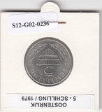 S12-G02-0236 Oostenrijk 5 schilling 1979   MS60 KM2882