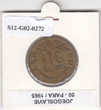 S12-G02-0272 Joegoslavië 50 para 1965  VF KM46