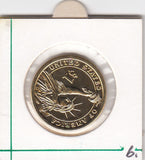 S12-G04-0044 USA 1/2 dollar   P MS65  George Washington - gold plated