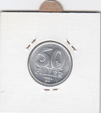 S12-G05-0127 Hongarije 50 filler 1984  MS63 KM574
