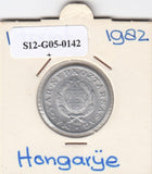 S12-G05-0142 Hongarije 1 forint 1982  XF KM575