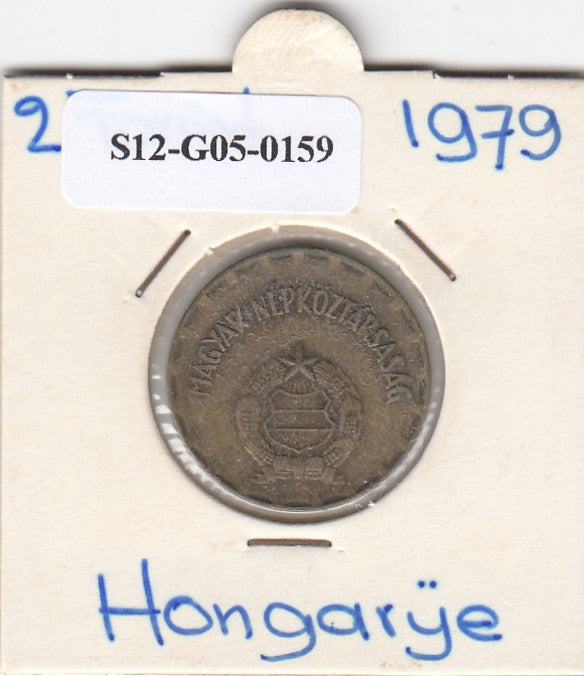 S12-G05-0159 Hongarije 2 forint 1979  VF KM575