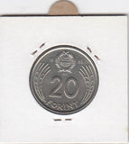 S12-G05-0185 Hongarije 20 forint 1985  MS63 KM630
